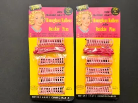 1950s Hourglass Rollers and Quickie Pins "Fashion Excitement for the Hair"