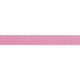 Bowtique Spotty Pink Grosgrain Ribbon - 5m x 10mm Roll