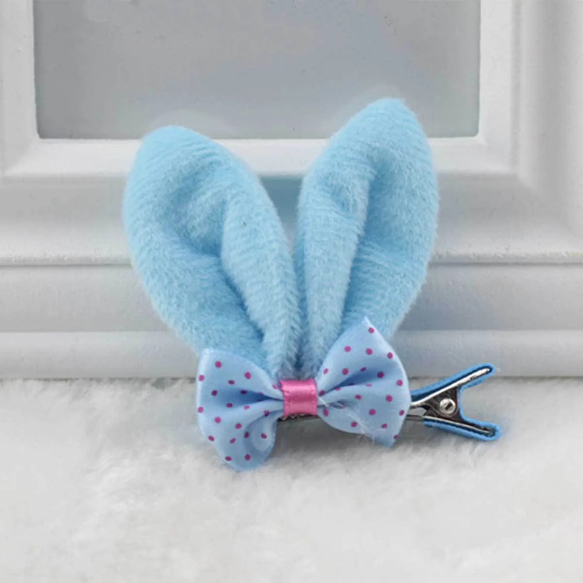 Bunny Ear Clip-On in Blue