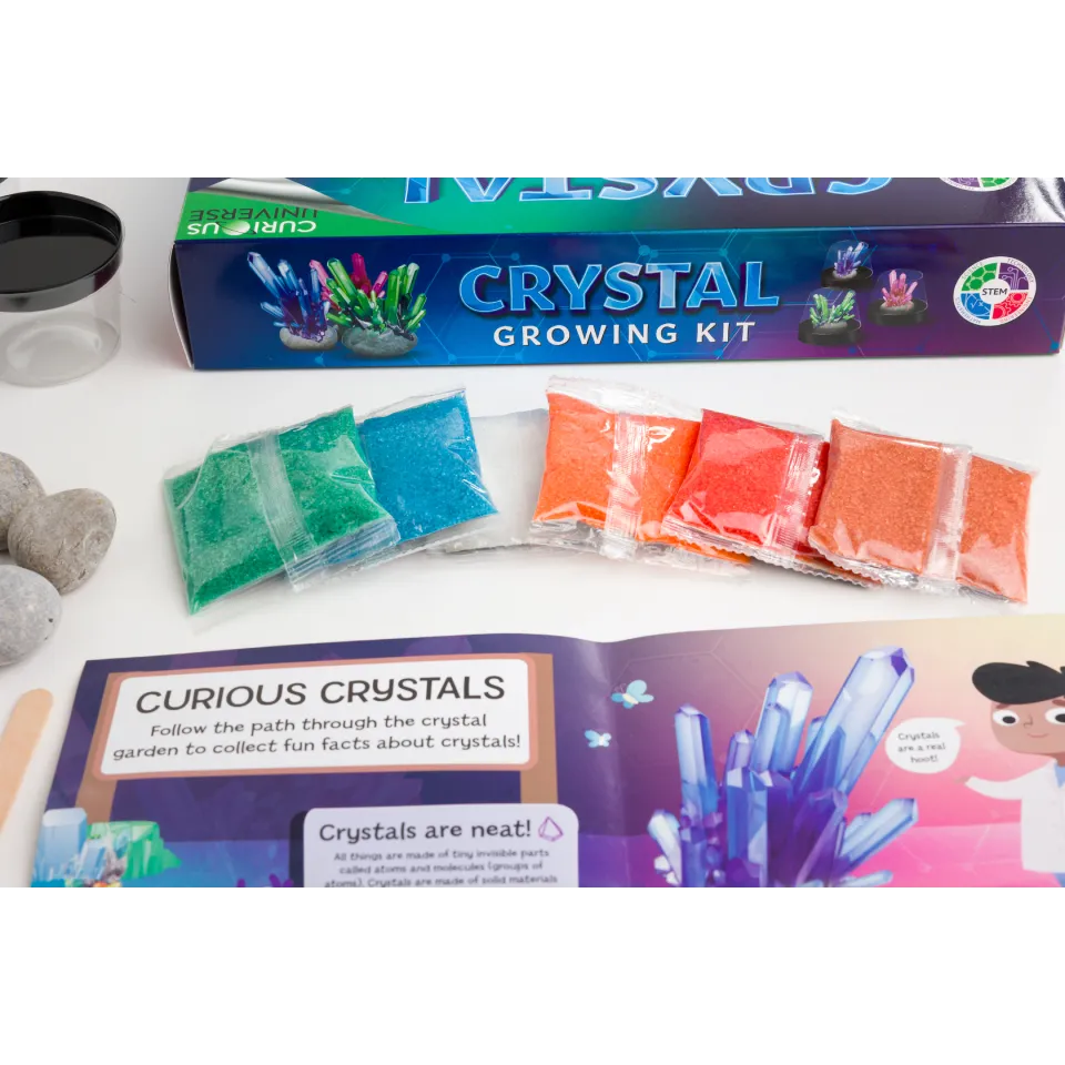 Curious Universe Crystal Growing Kit (2023 Ed)