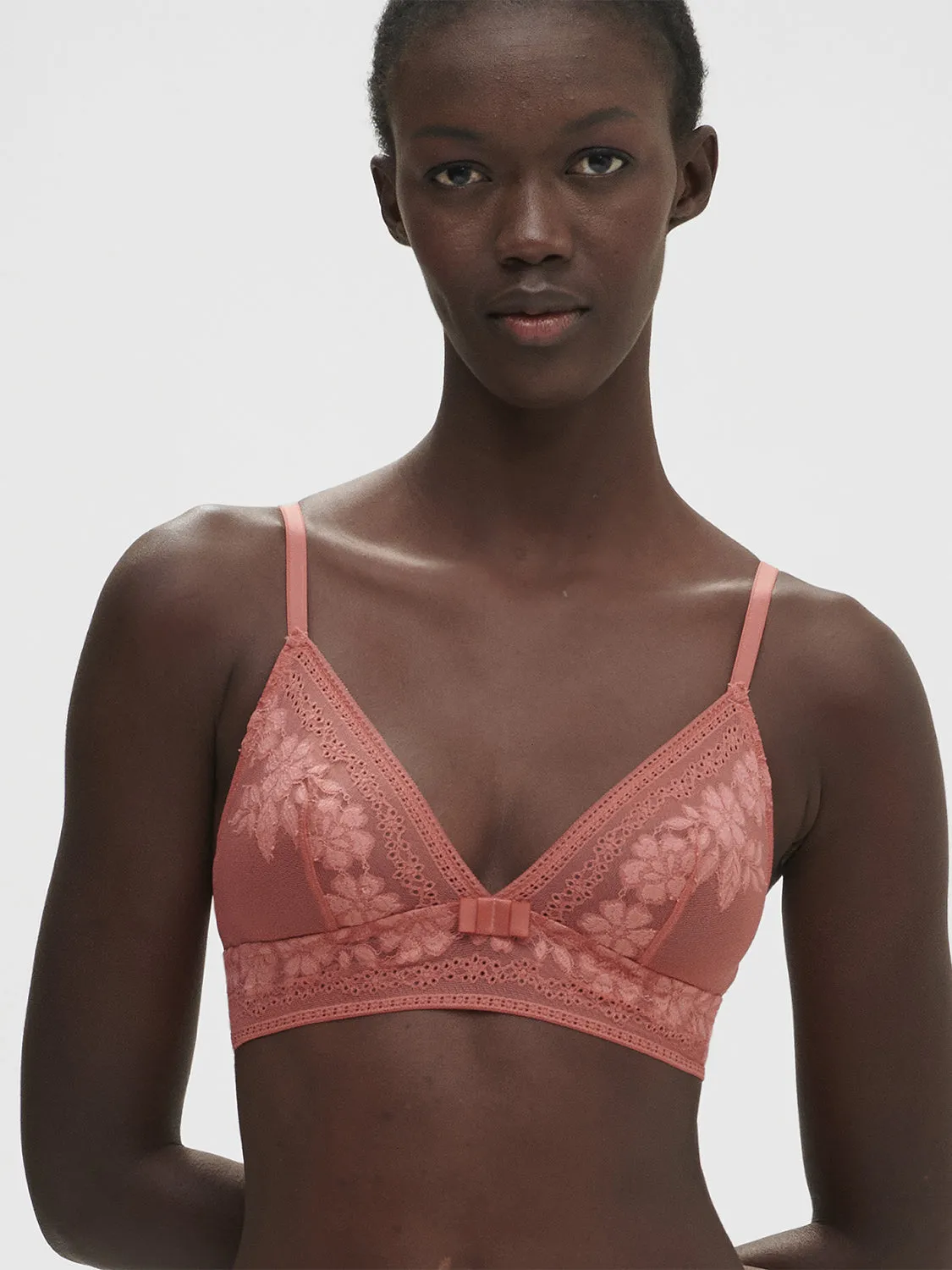 Heloise Bralette - Texas Pink