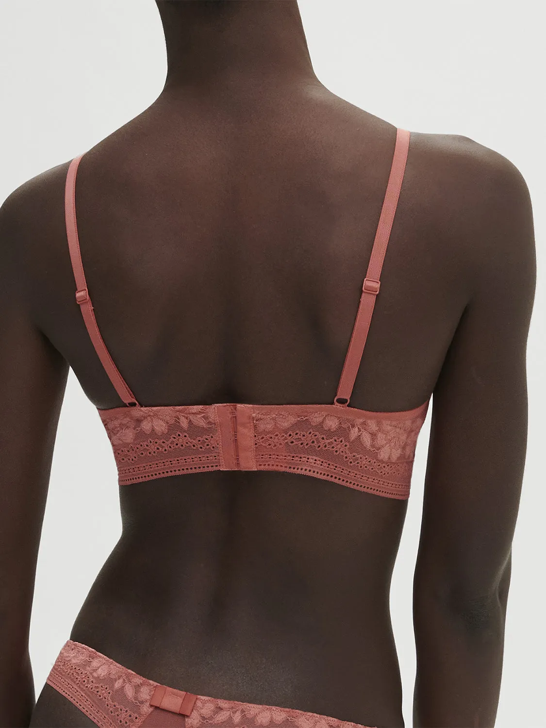 Heloise Bralette - Texas Pink