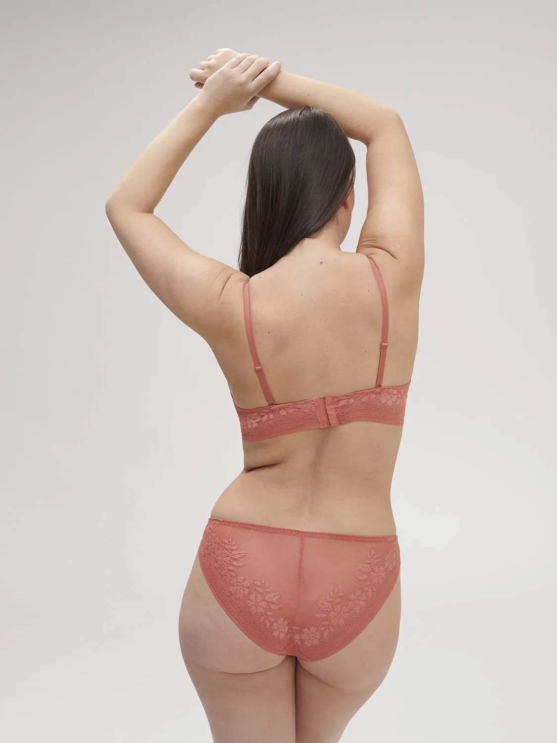 Heloise Bralette - Texas Pink