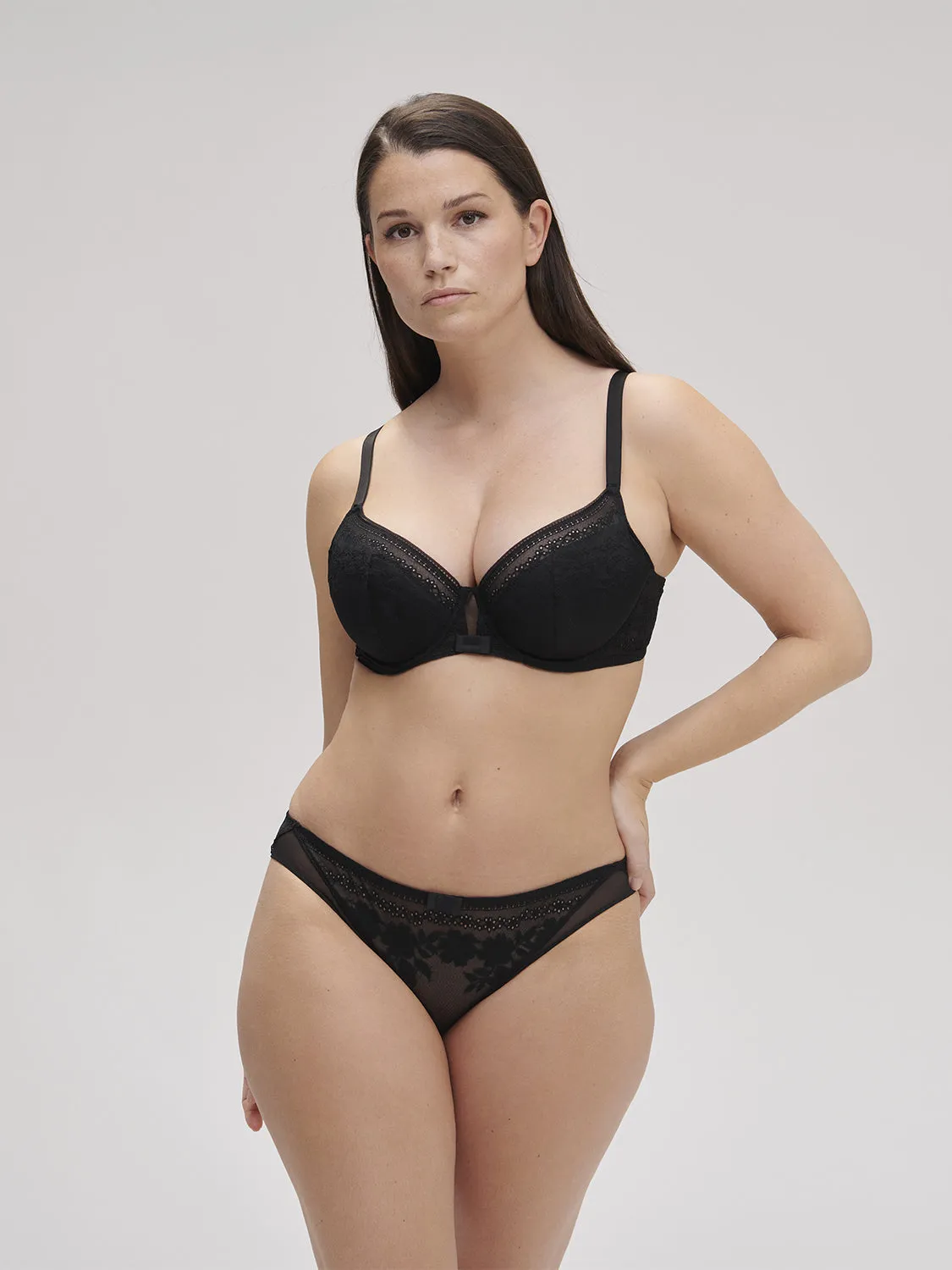 Heloise Push-Up - Black