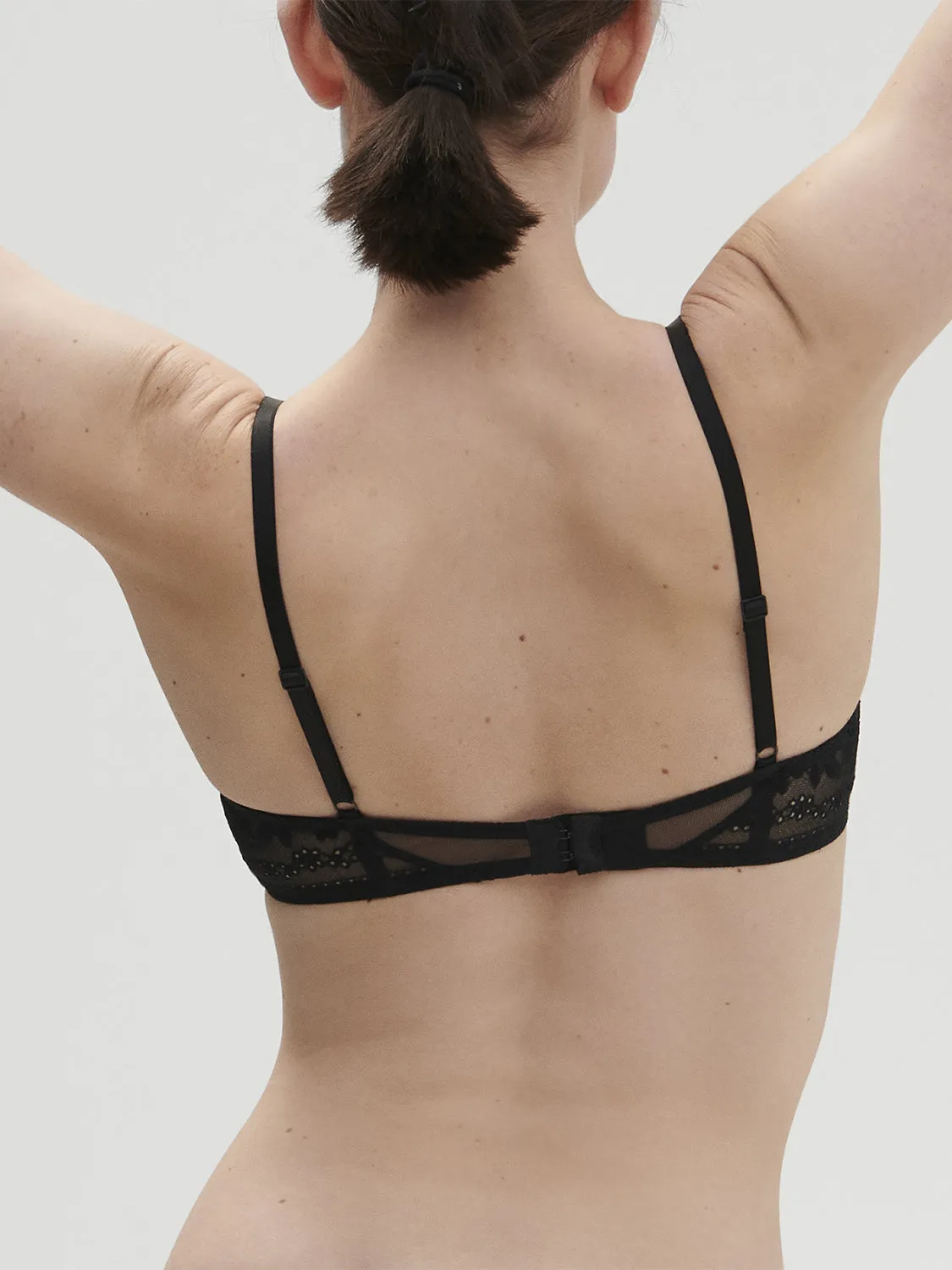 Heloise Push-Up - Black