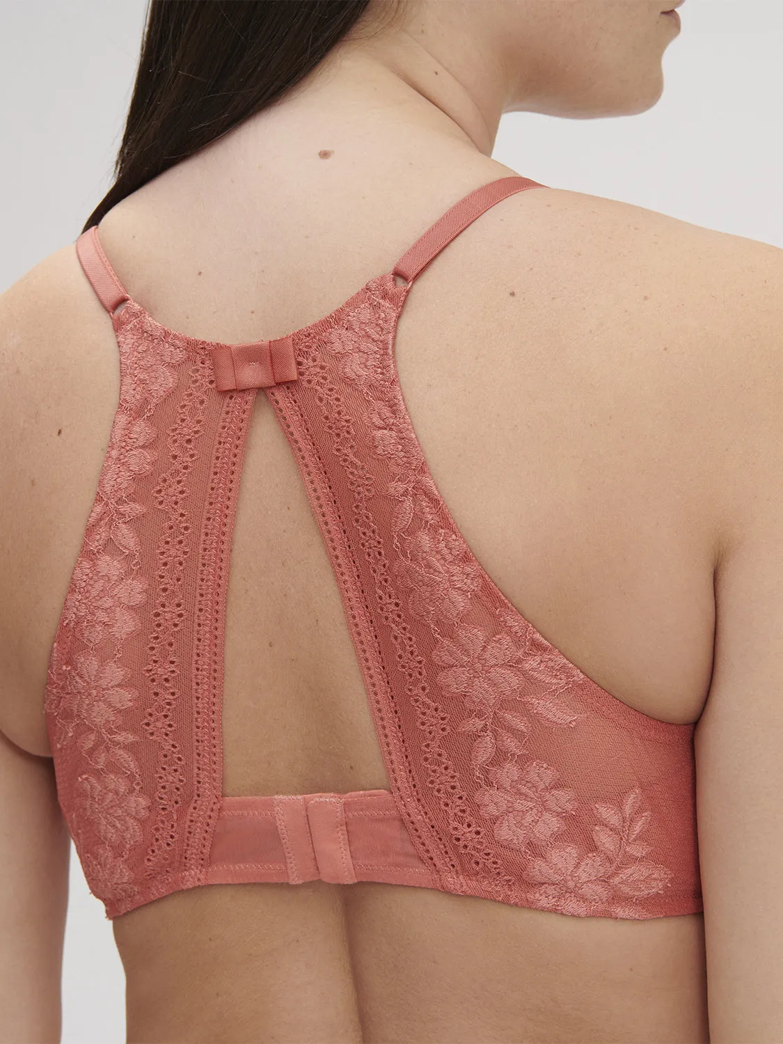 Heloise Underwire Triangle - Texas Pink