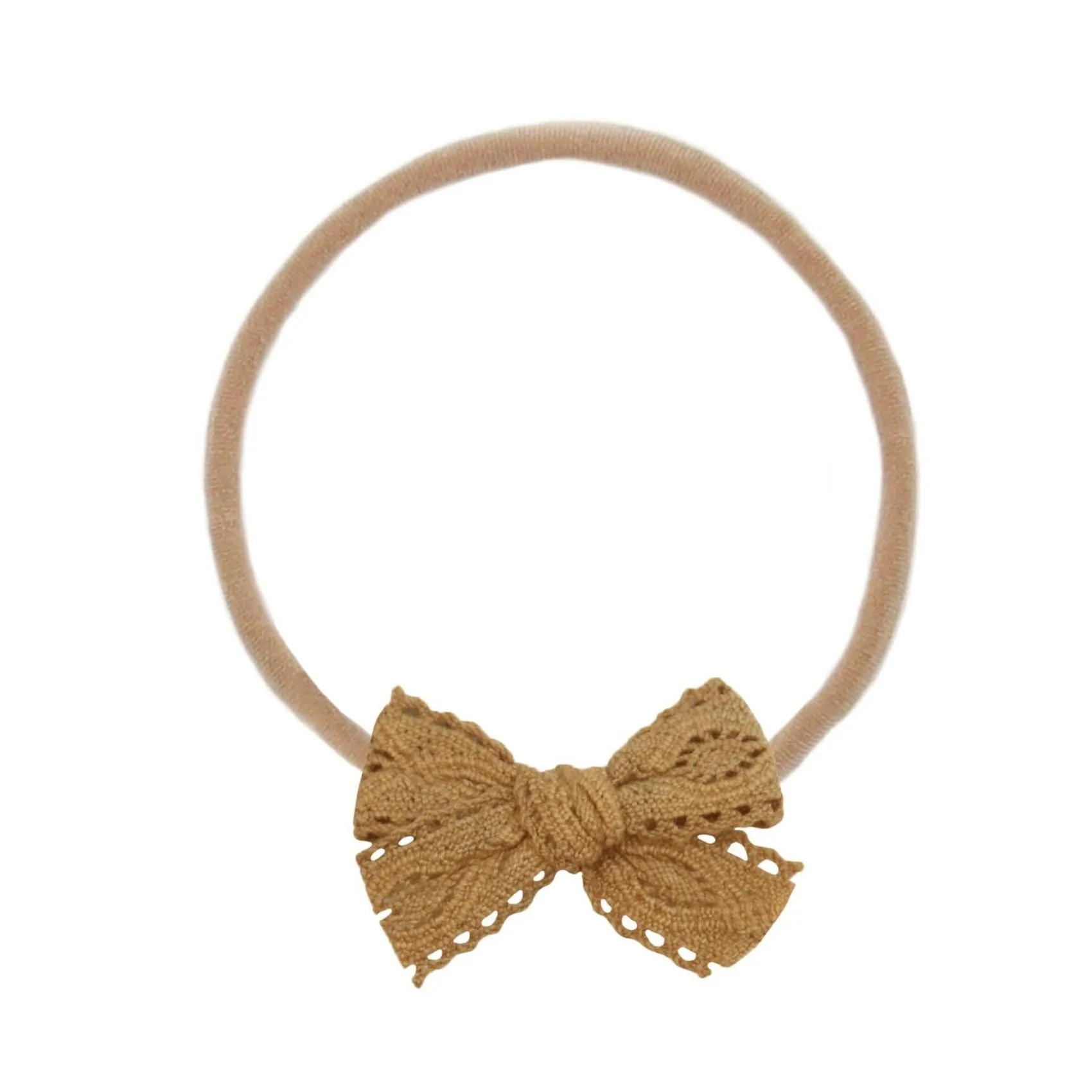 Lace Bow Headband - Mini