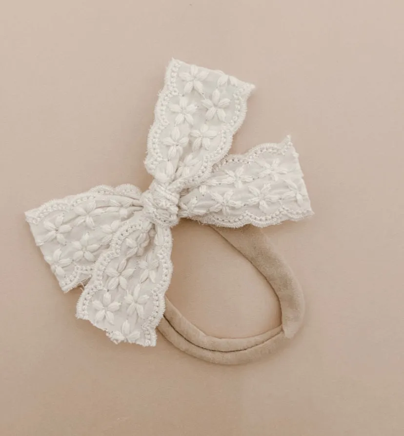 Lace Bow Headbands