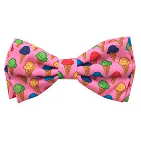 Single Scoop Dog Collar Bow Tie