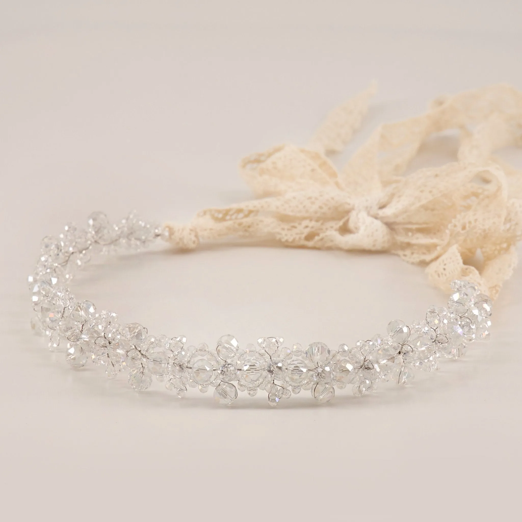 The Chiara Crystal Luxury Hair Garland