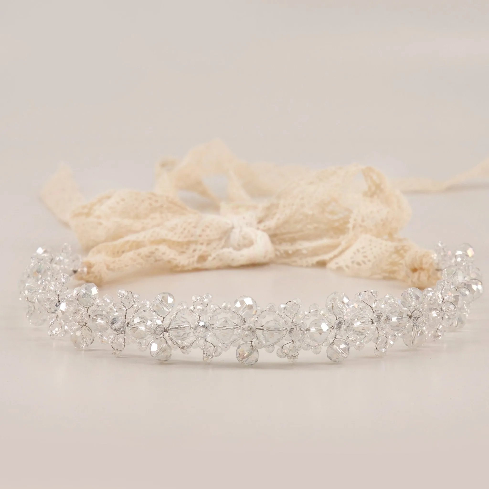 The Chiara Crystal Luxury Hair Garland