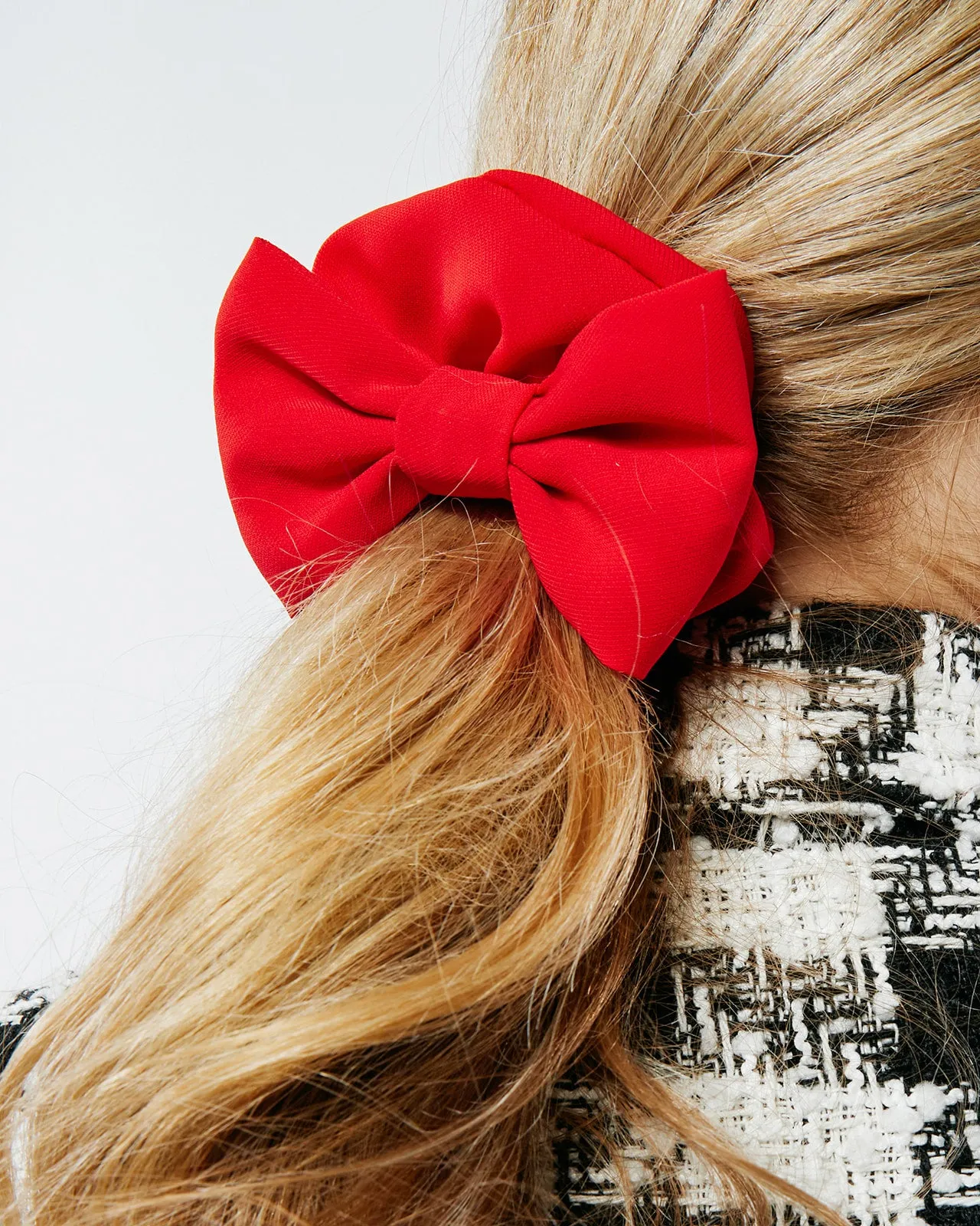 The Grace Bow | Chiffon Bow Scrunchie | Oversized Scrunchie | Luxury Designer Hair Accessories | Handmade