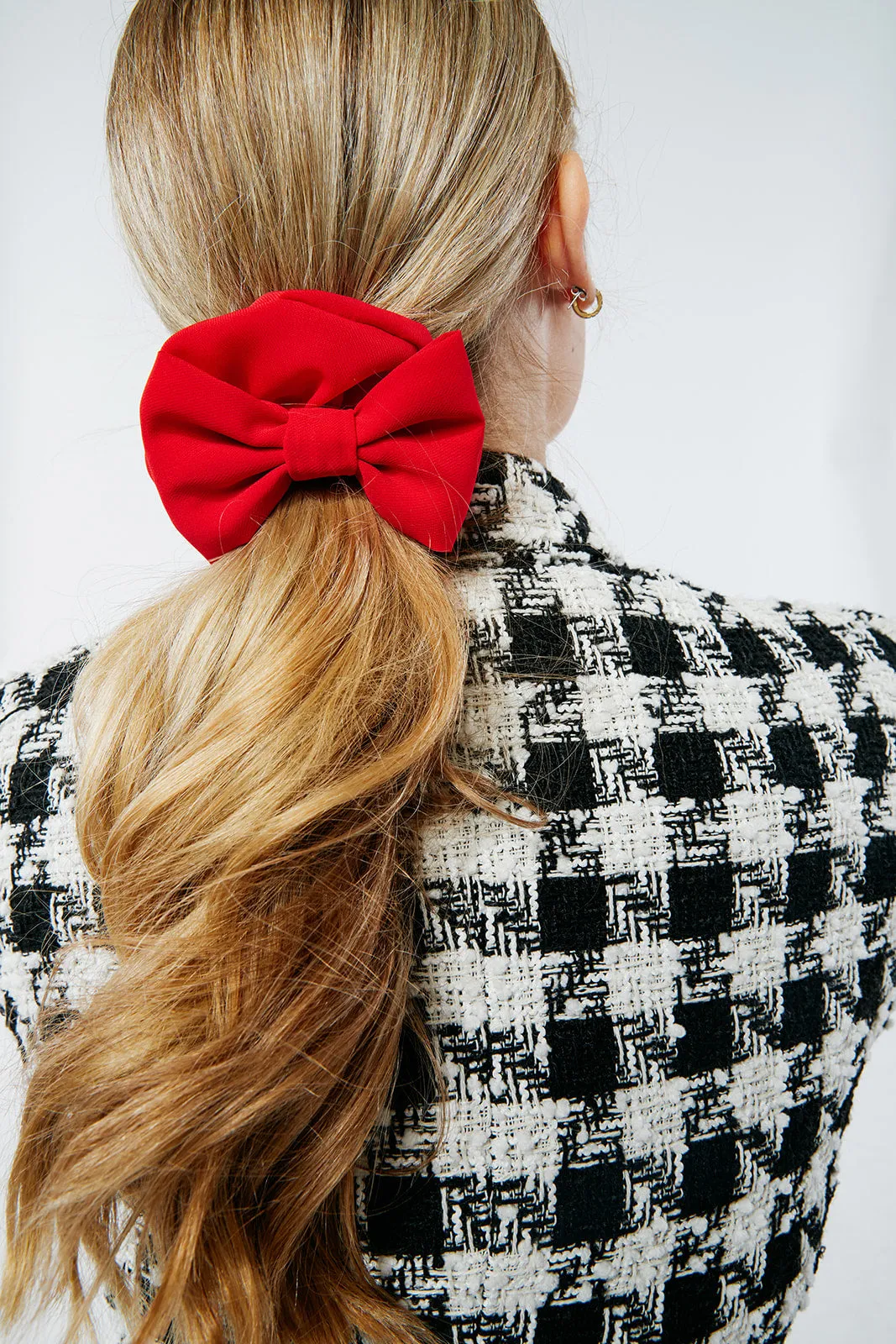 The Grace Bow | Chiffon Bow Scrunchie | Oversized Scrunchie | Luxury Designer Hair Accessories | Handmade