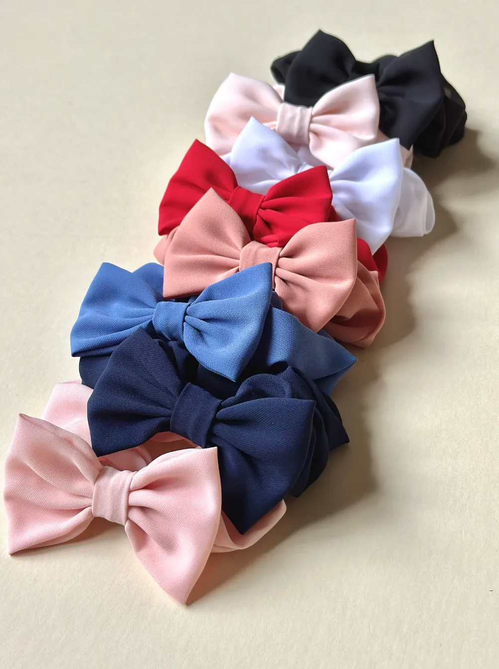 The Grace Bow | Chiffon Bow Scrunchie | Oversized Scrunchie | Luxury Designer Hair Accessories | Handmade