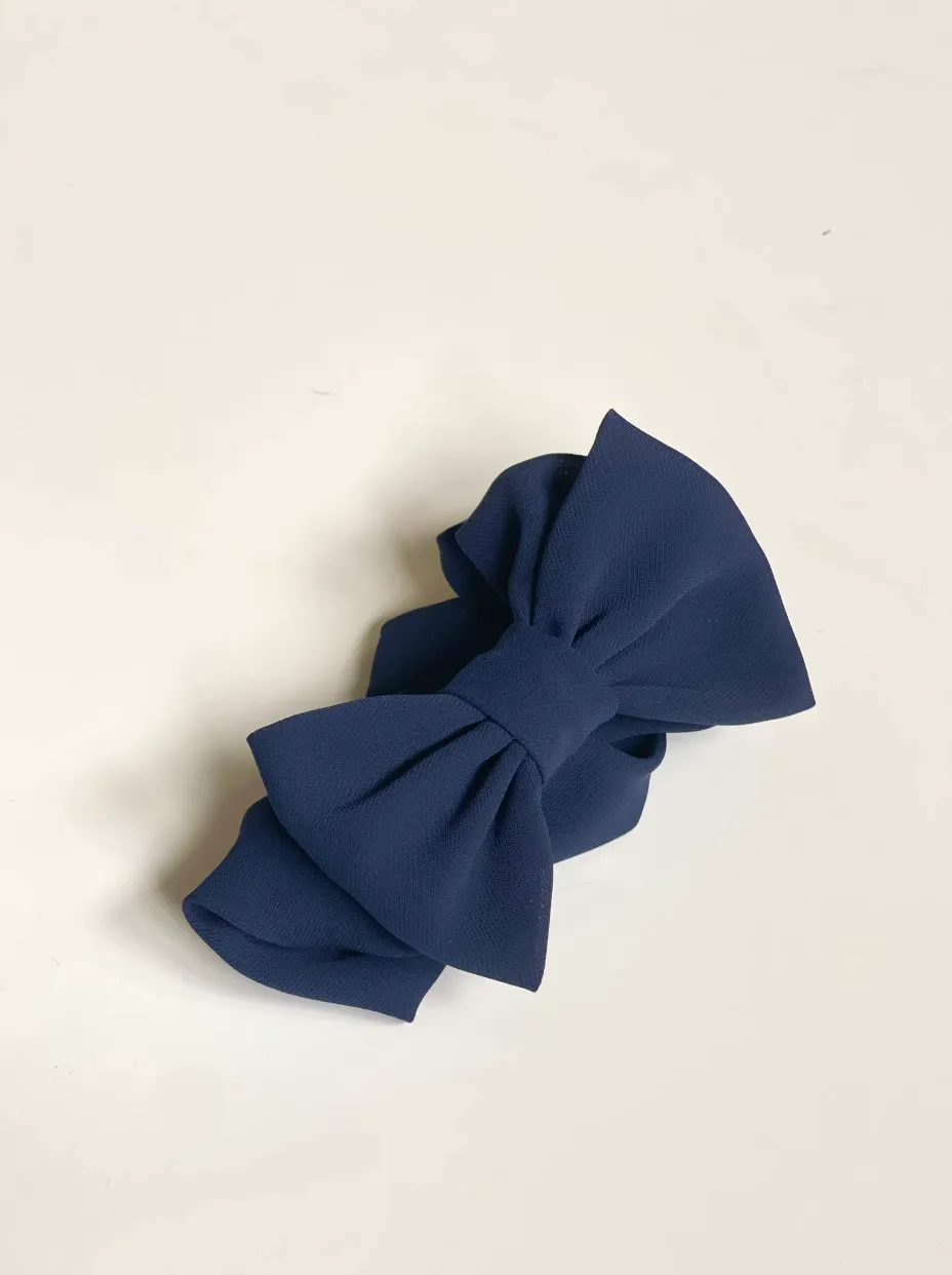 The Grace Bow | Chiffon Bow Scrunchie | Oversized Scrunchie | Luxury Designer Hair Accessories | Handmade