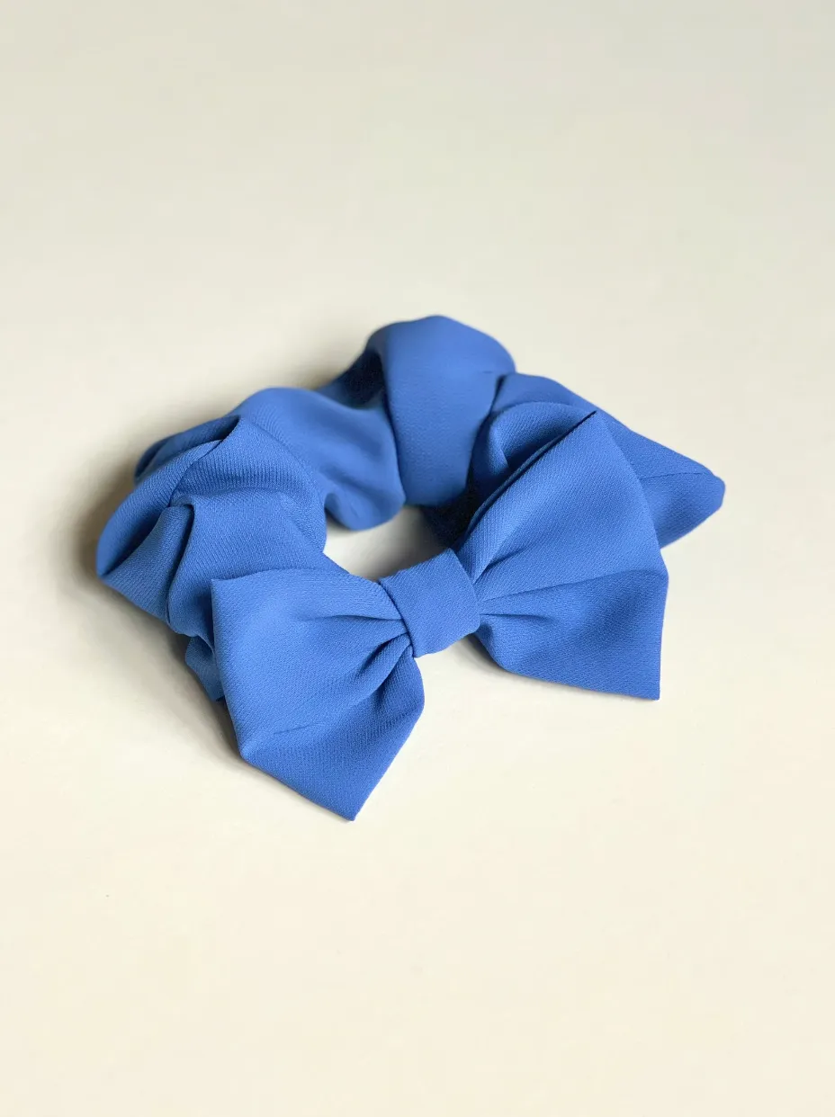 The Grace Bow | Chiffon Bow Scrunchie | Oversized Scrunchie | Luxury Designer Hair Accessories | Handmade